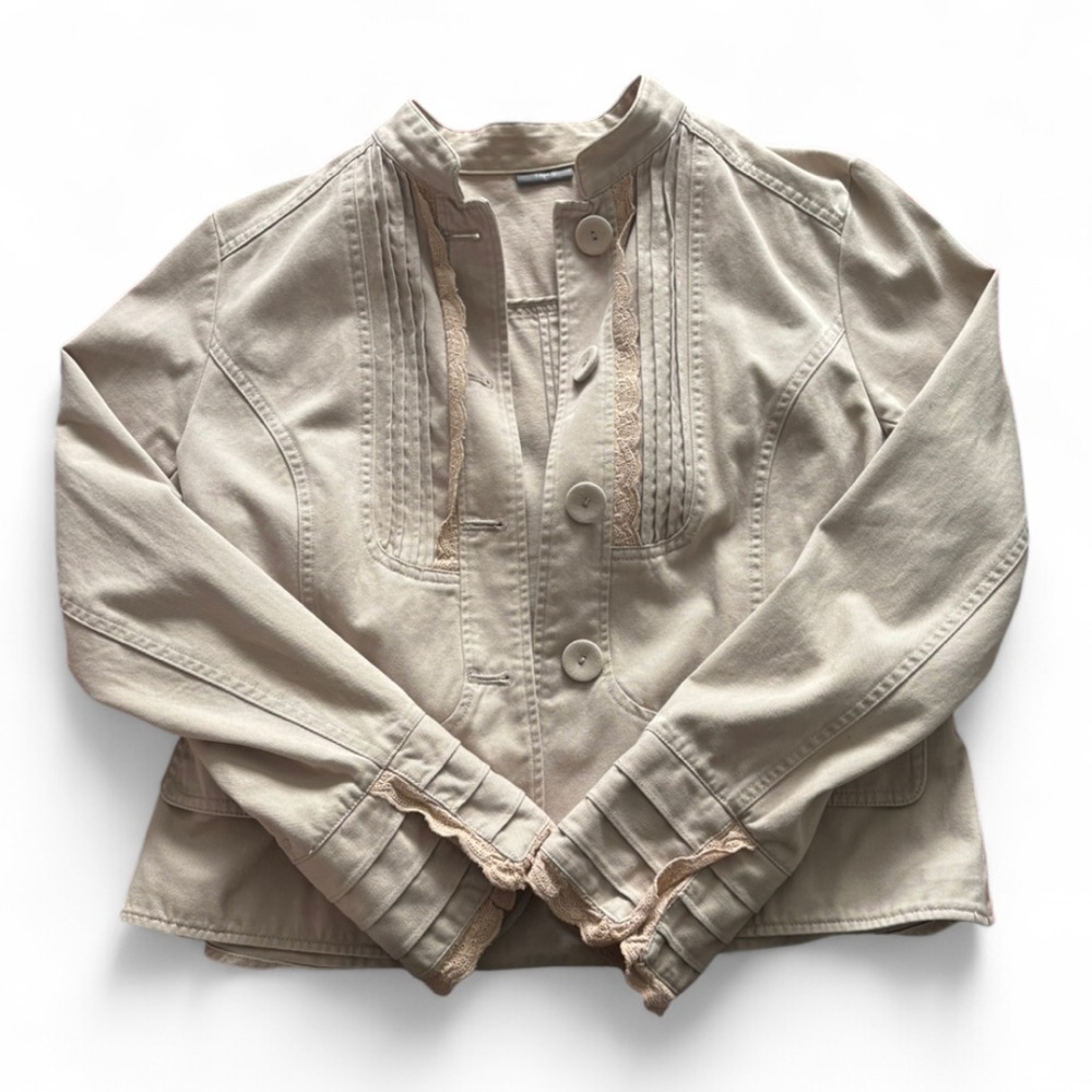 Apt. 9 Light Beige Casual Jacket